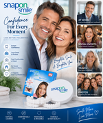Snap-On Smile Dental Veneers | Removable Artificial Teeth for Instant Smile Enhancement