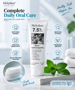 Holydeer 7.5% nHAP Nano Hydroxyapatite Toothpaste | Advanced Enamel Care for Stronger, Healthier Teeth