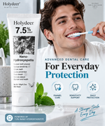 Holydeer 7.5% nHAP Nano Hydroxyapatite Toothpaste | Advanced Enamel Care for Stronger, Healthier Teeth