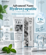 Holydeer 7.5% nHAP Nano Hydroxyapatite Toothpaste | Advanced Enamel Care for Stronger, Healthier Teeth